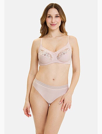 Soutien-gorge coton d'arum sans complexe lingerie