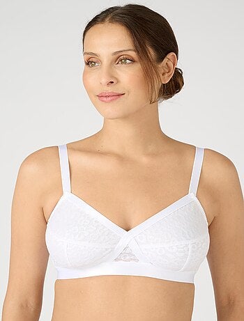 Soutien-gorge croisé grand maintien sans armatures - Damart