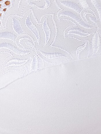 Soutien-gorge croisé sans armatures, grand maintien - Damart