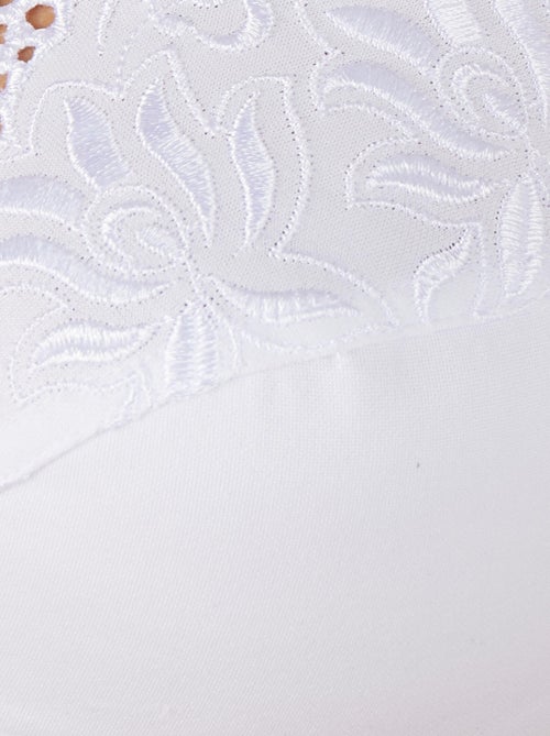 Soutien-gorge croisé sans armatures, grand maintien - Damart - Kiabi