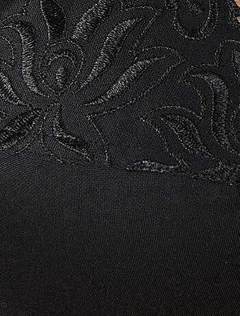 Soutien-gorge croisé sans armatures, grand maintien - Damart