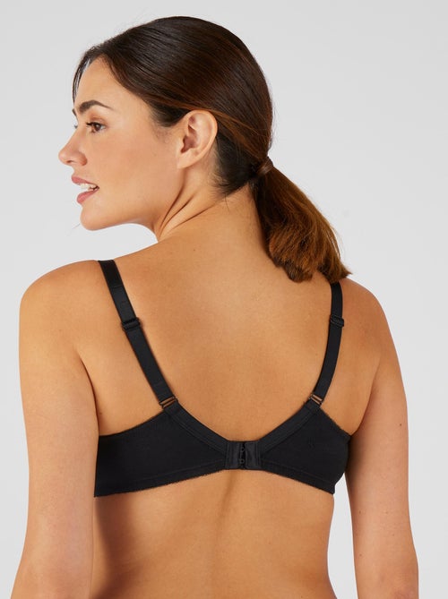 Soutien-gorge croisé sans armatures, grand maintien - Damart - Kiabi