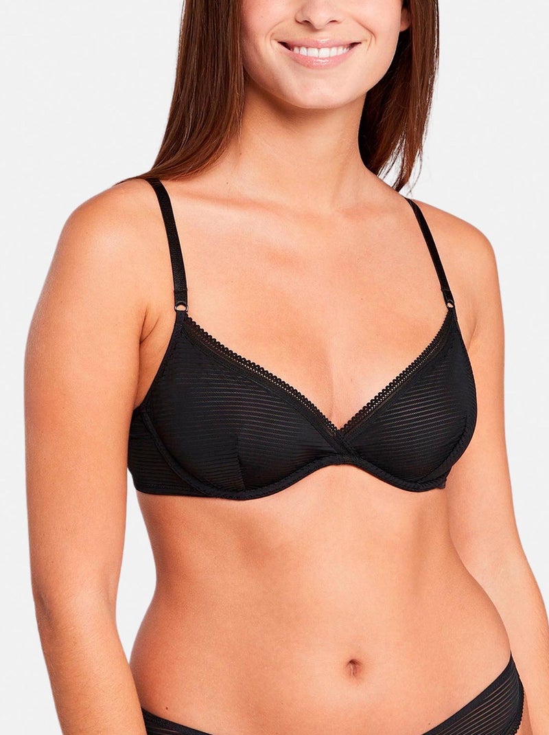 Soutien-gorge Curieuse Billet Doux Noir - Kiabi