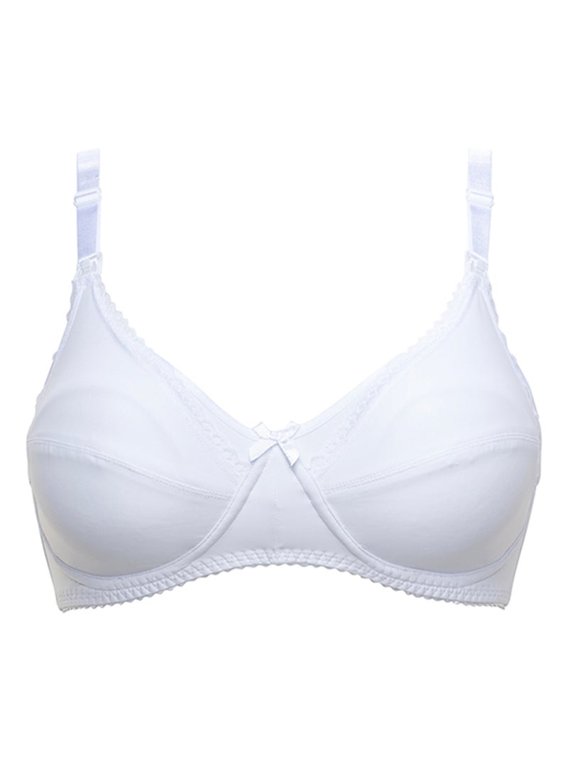 Soutien-gorge d allaitement New Caresse Sans Complexe Blanc - Kiabi