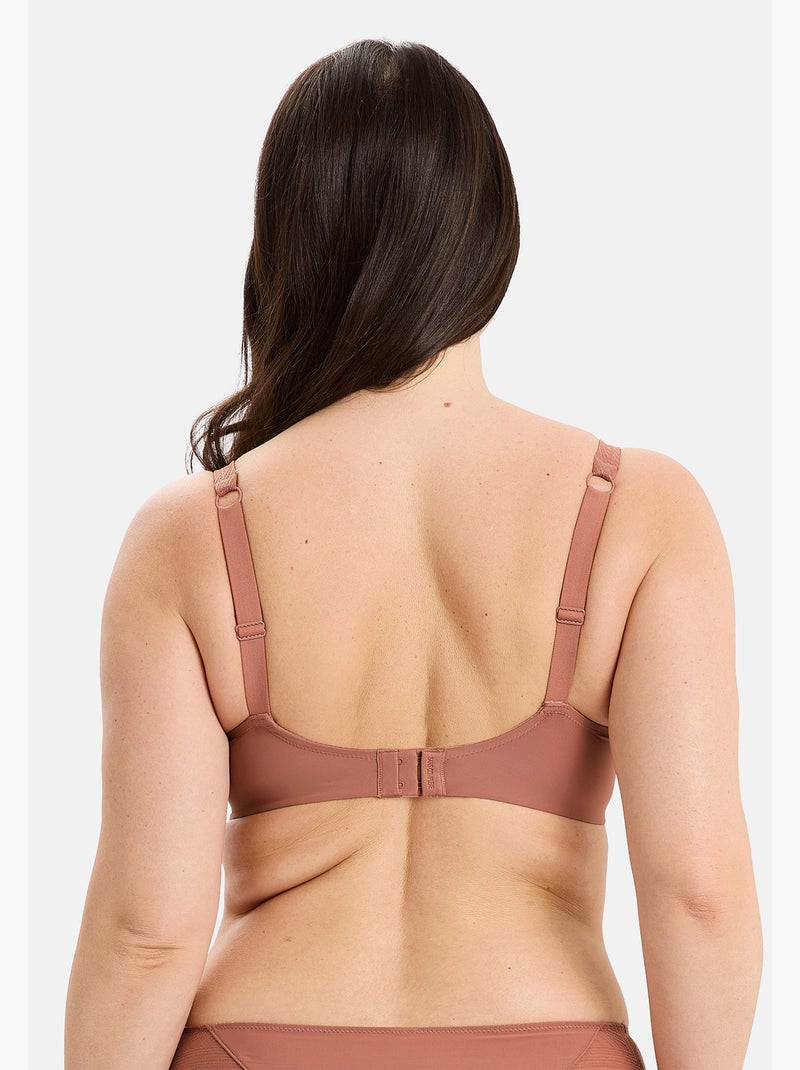 Soutien-gorge daily softness sans complexe lingerie Marron noisette - Kiabi