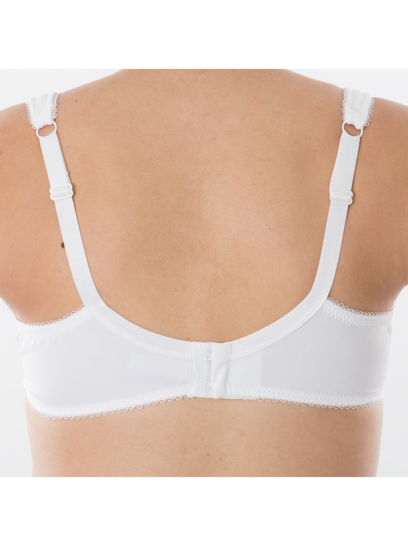 Soutien-gorge d'allaitement armatures souples PRINCESSE 'Bogema' Blanc - Kiabi