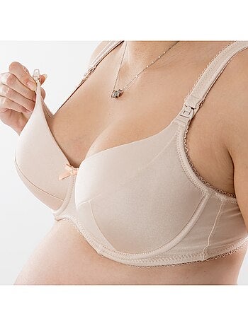 Soutien-gorge d'allaitement armatures souples ROSE DE THE 'Bogema'