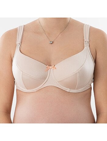 Soutien-gorge d'allaitement armatures souples ROSE DE THE 'Bogema'