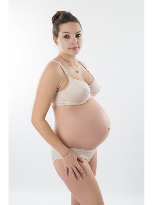 Soutien-gorge d'allaitement armatures souples ROSE DE THE 'Bogema' - Kiabi