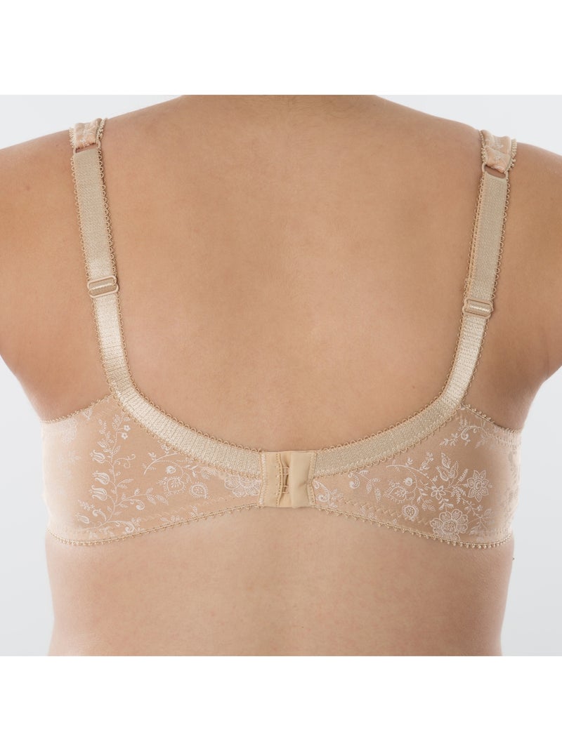 Soutien-gorge d'allaitement armatures souples VERSAILLES 'Bogema' Beige - Kiabi