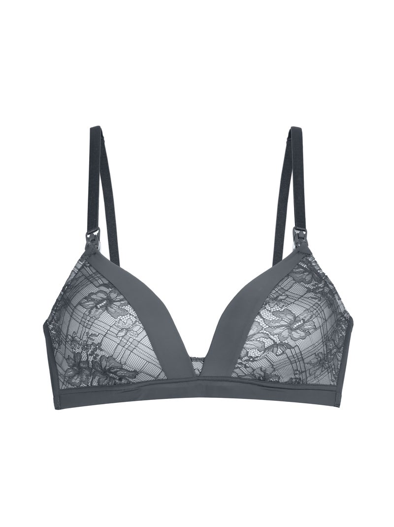 Soutien-gorge d’allaitement manvi Dorina Gris - Kiabi