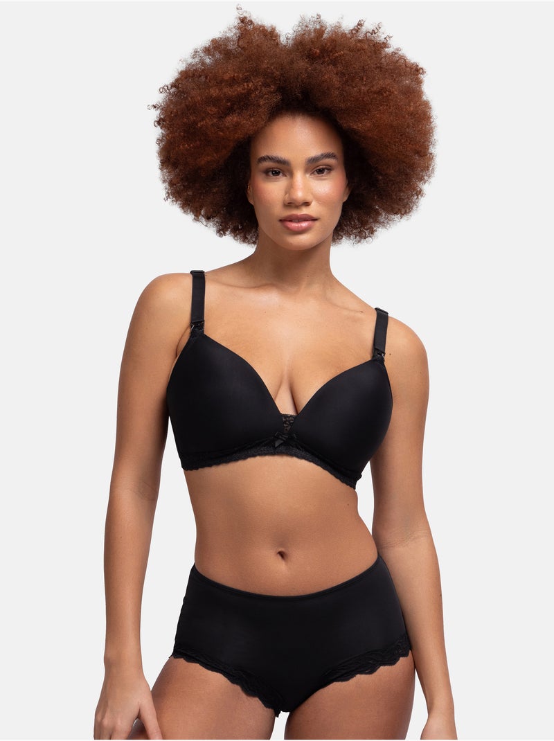 Soutien-gorge d’allaitement may Dorina Noir - Kiabi