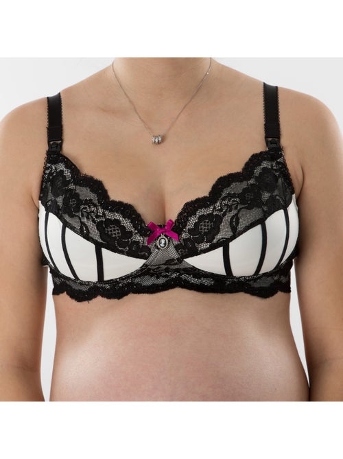 Soutien-gorge d'allaitement sans armatures FLORENCE 'Bogema' - Kiabi