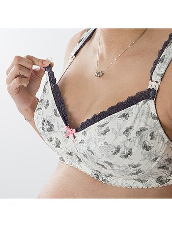 Soutien-gorge d'allaitement sans armatures PAPILLONS 'Bogema'