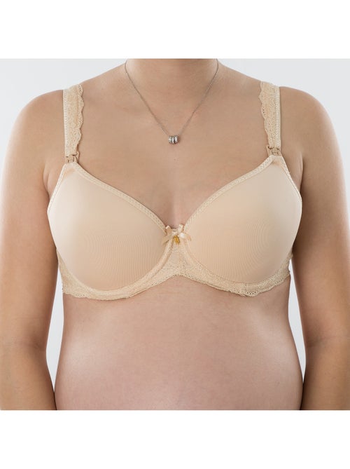 Soutien-gorge d'allaitement souple ANGÉLIQUE dentelle 'Bogema' - Kiabi