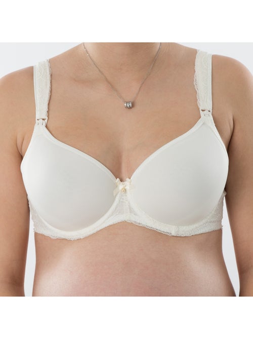 Soutien-gorge d'allaitement souple ANGÉLIQUE dentelle 'Bogema' - Kiabi