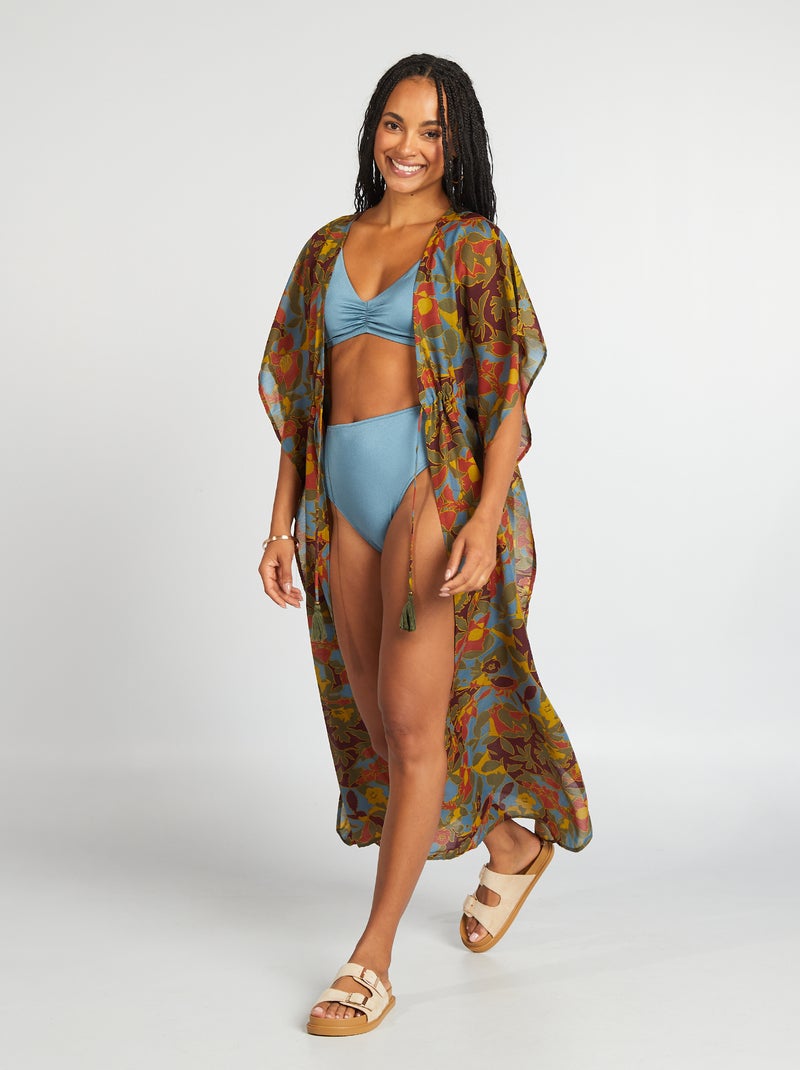 Soutien-gorge de bain brassière Bleu - Kiabi