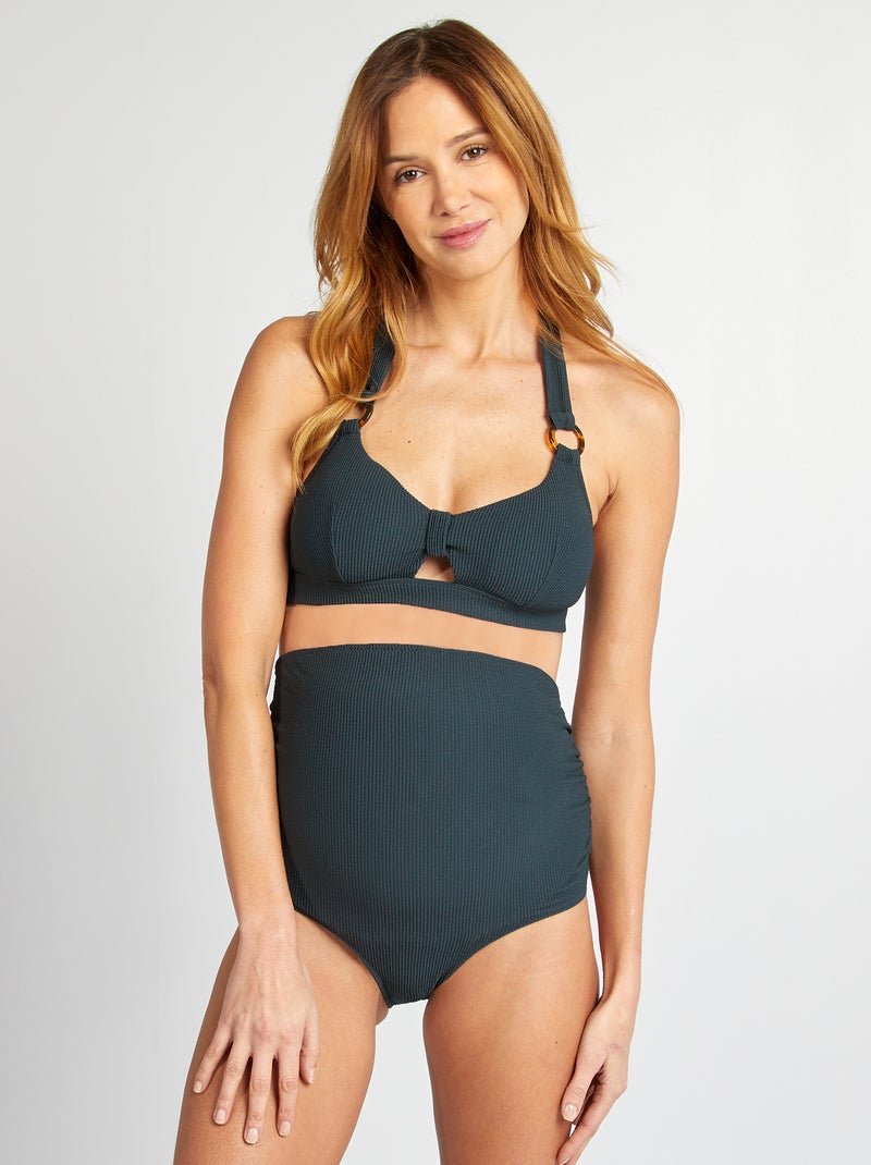 Soutien-gorge de bain maternité Vert - Kiabi