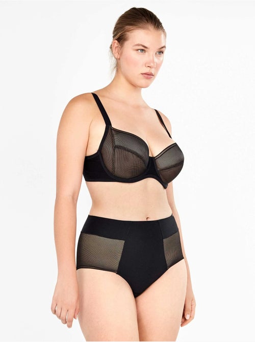 Soutien-gorge de capacité sans mousse et avec armatures - Kiabi Soutien-gorge de capacité sans mousse et avec armatures - Kiabi