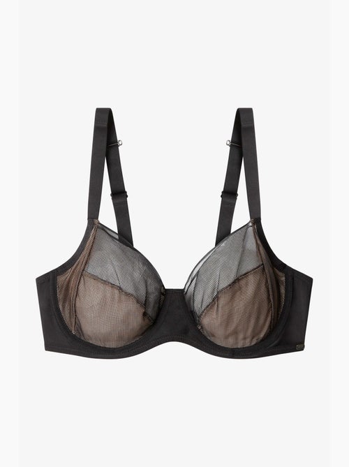Soutien-gorge de capacité sans mousse et avec armatures - Kiabi Soutien-gorge de capacité sans mousse et avec armatures - Kiabi