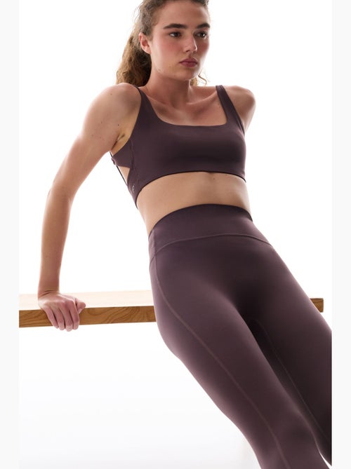 Soutien-gorge de sport à maintien léger, coussinets amovibles et dos croisé penti - Kiabi Soutien-gorge de sport à maintien léger, coussinets amovibles et dos croisé penti - Kiabi