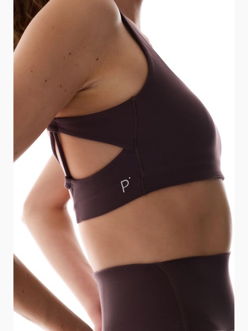 Soutien-gorge de sport à maintien léger, coussinets amovibles et dos croisé penti - Kiabi Soutien-gorge de sport à maintien léger, coussinets amovibles et dos croisé penti - Kiabi