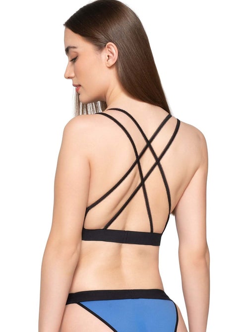 Soutien-gorge de sport brassière dos croisé SPLENDID - Kiabi