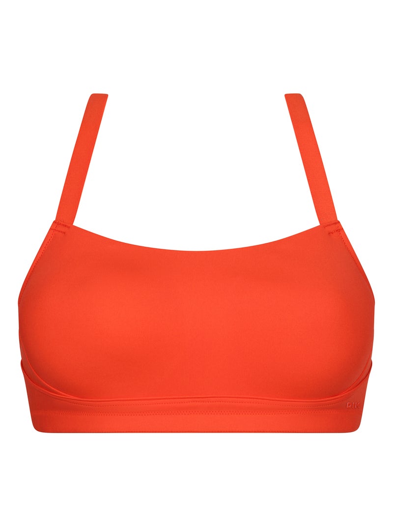 Soutien-Gorge de sport Dos Croisé Dim Move Orange - Kiabi