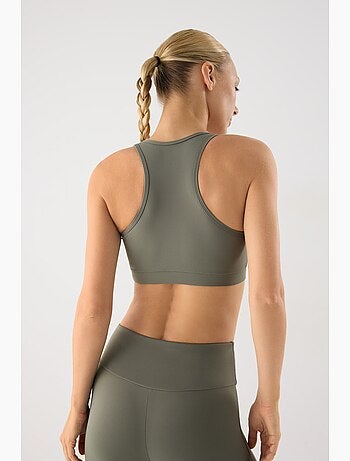 Soutien-gorge de sport effet coton
