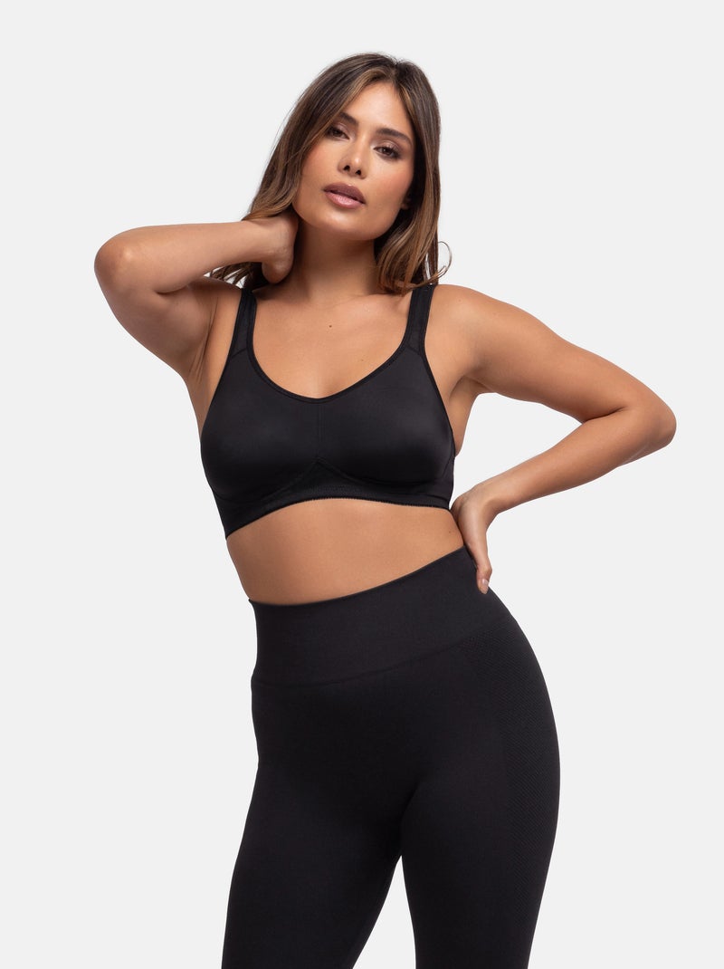 Soutien-gorge de sport flex Dorina Noir - Kiabi