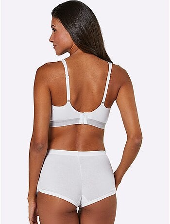 Soutien-gorge de sport sans armatures - witt