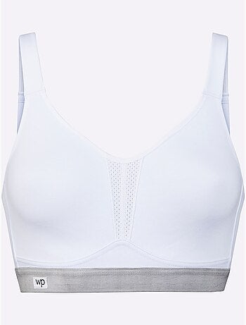 Soutien-gorge de sport sans armatures - witt