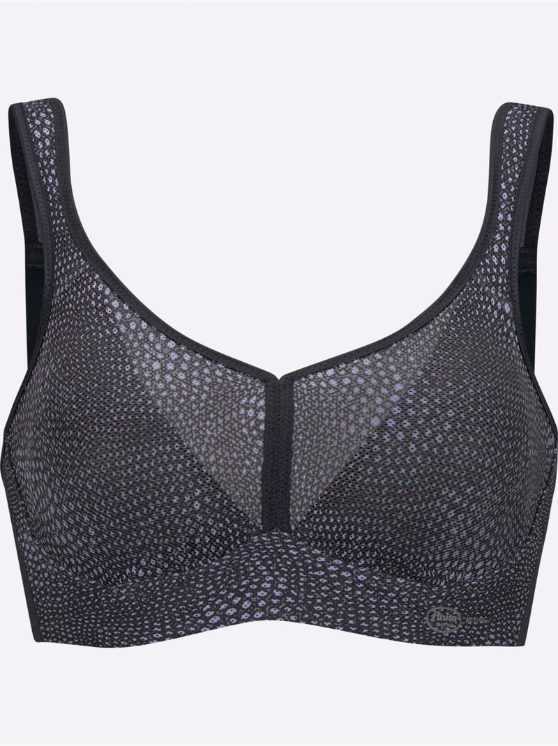 Soutien-gorge De Sport Sans Armatures - Witt gris anthracite - Kiabi