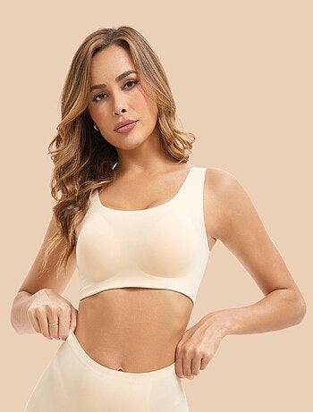 Soutien-gorge de sport sans fil au quotidien avec bonnets amovibles