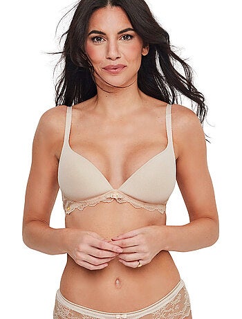 Soutien-gorge décolleté profond préformé sans armatures MANUELA