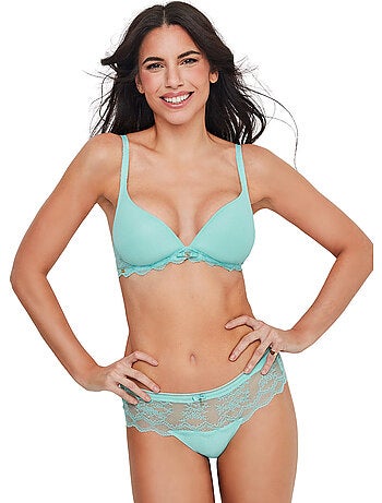 Soutien-gorge décolleté profond préformé sans armatures MANUELA