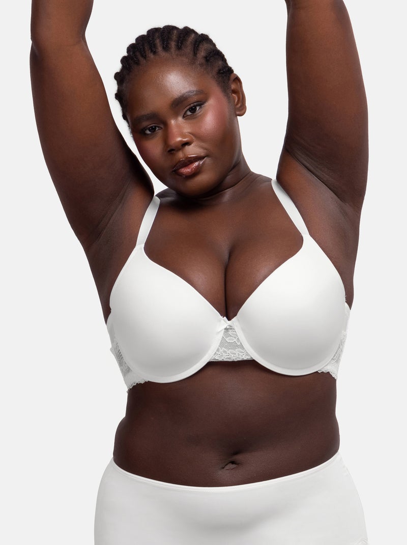 Soutien-gorge demi-coques adele Dorina Blanc - Kiabi