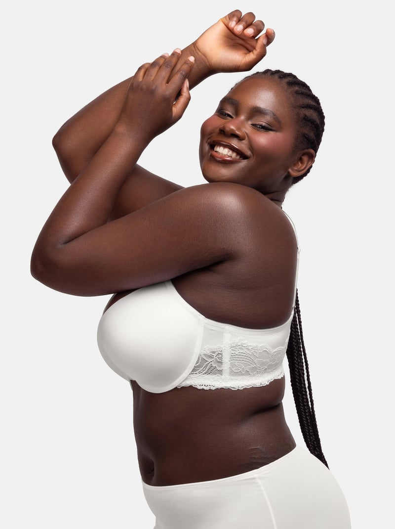 Soutien-gorge demi-coques adele Dorina Blanc - Kiabi