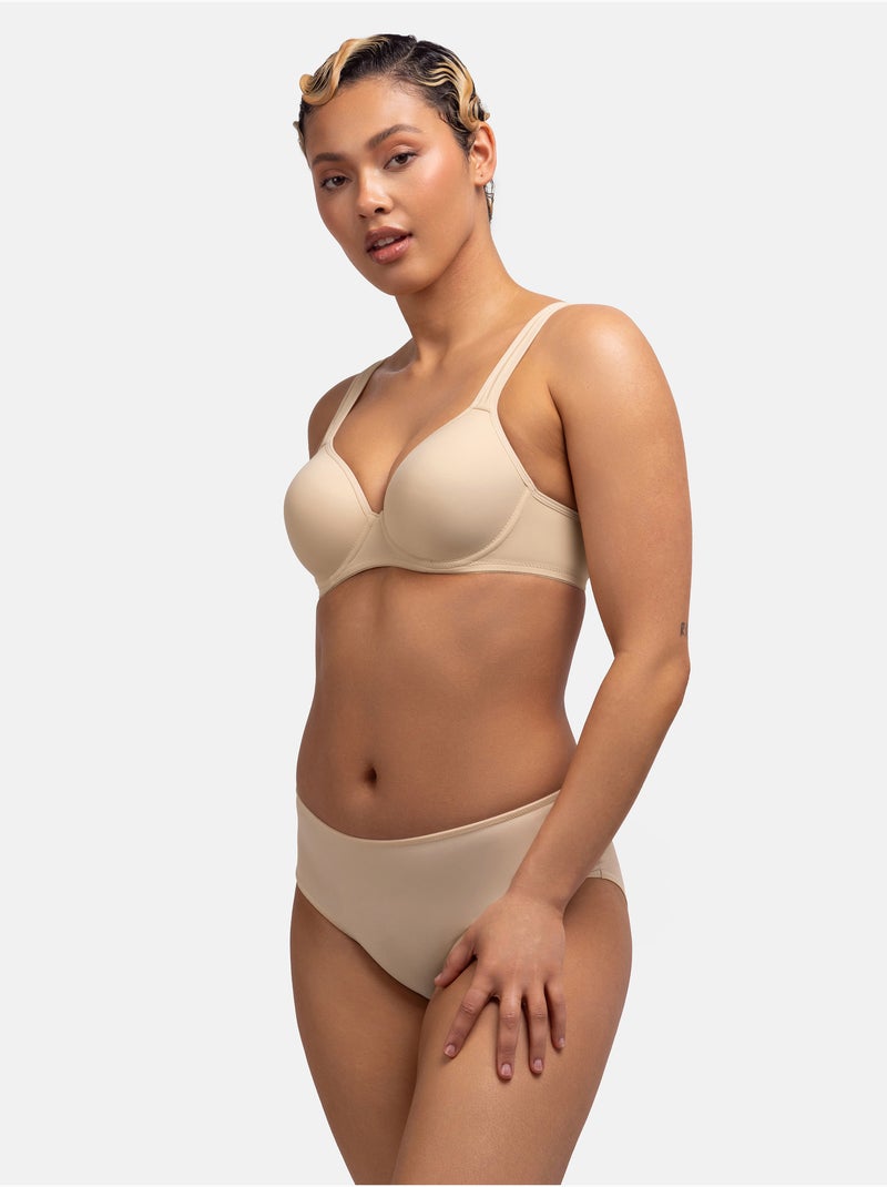 Soutien-gorge demi-coques Rachel Nude - Kiabi