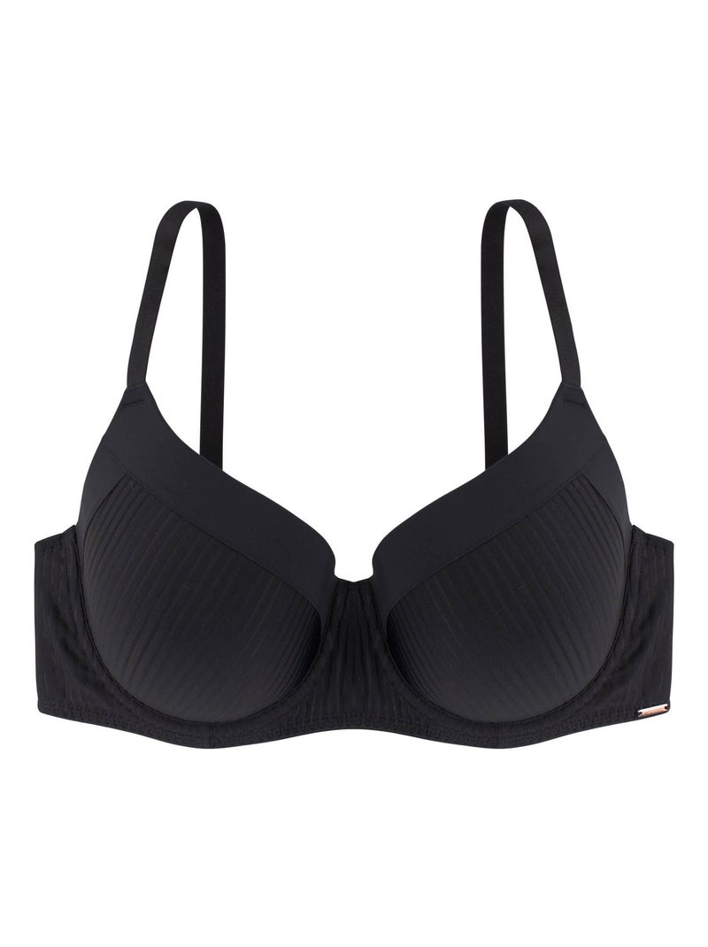 Soutien-gorge demi-corps carmen Dorina Noir - Kiabi