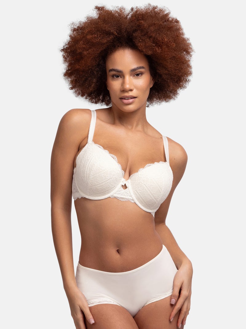 Soutien-gorge demi-corps celine Dorina Ivoire - Kiabi