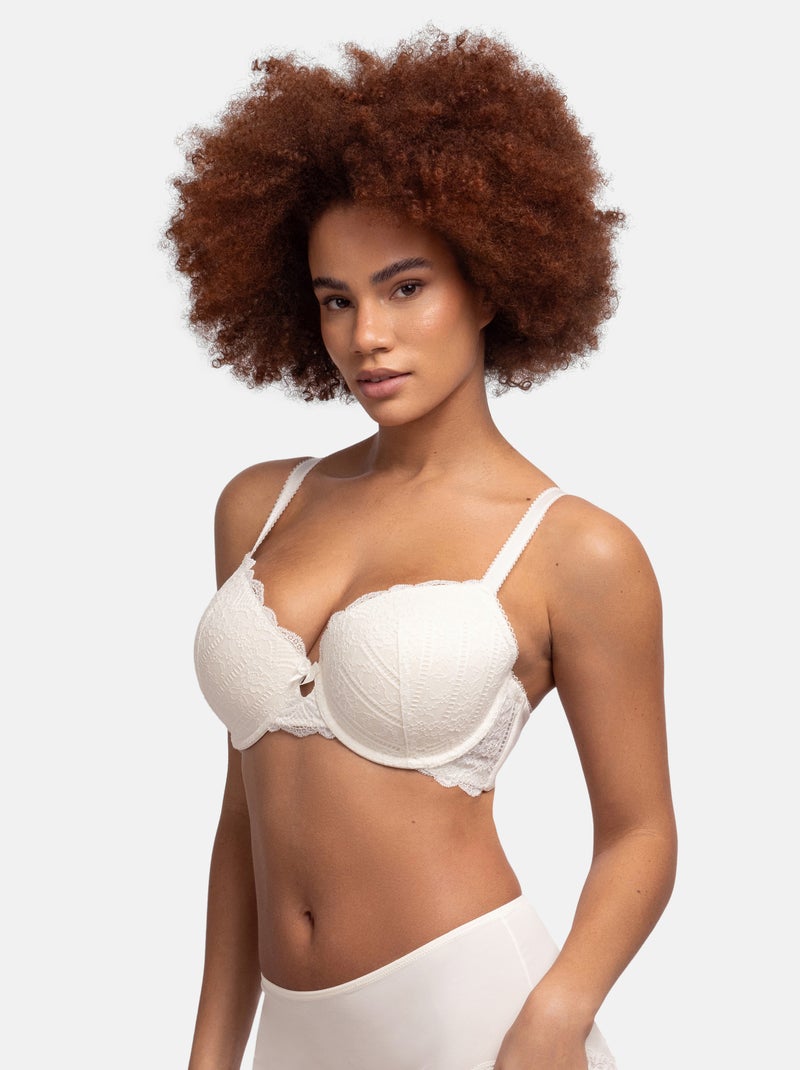 Soutien-gorge demi-corps celine Dorina Ivoire - Kiabi