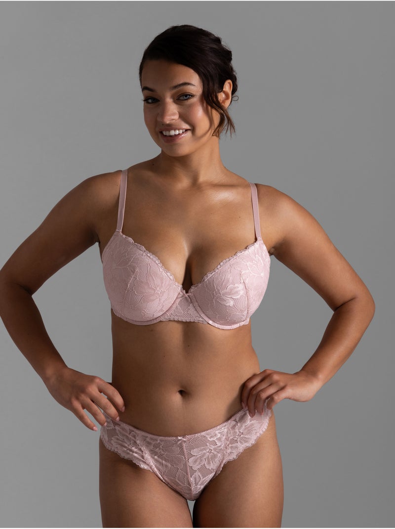 Soutien-gorge demi-corps en dentelle parfait Dorina Rose - Kiabi