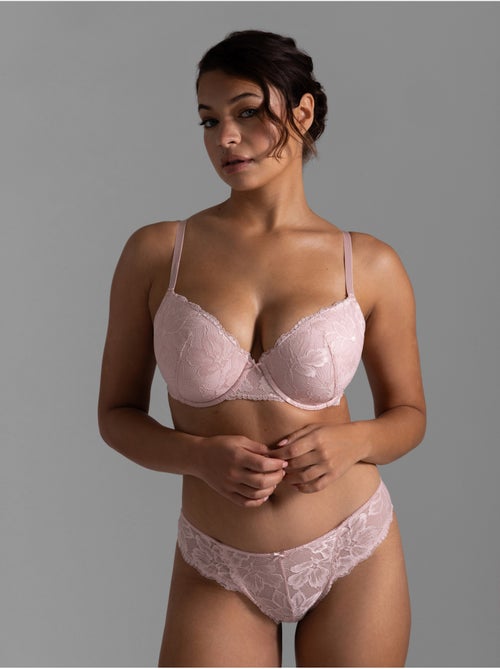 Soutien-gorge demi-corps en dentelle parfait Dorina - Kiabi