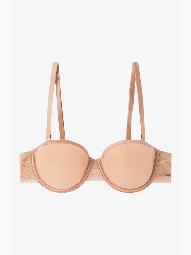 Soutien-gorge démontable avec armature couleur noir Rose - Kiabi