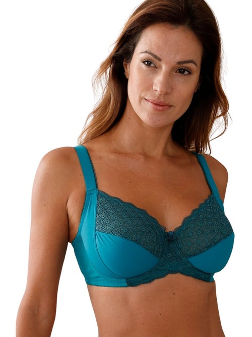 Soutien-gorge dentelle fantaisie - DAXON - Kiabi
