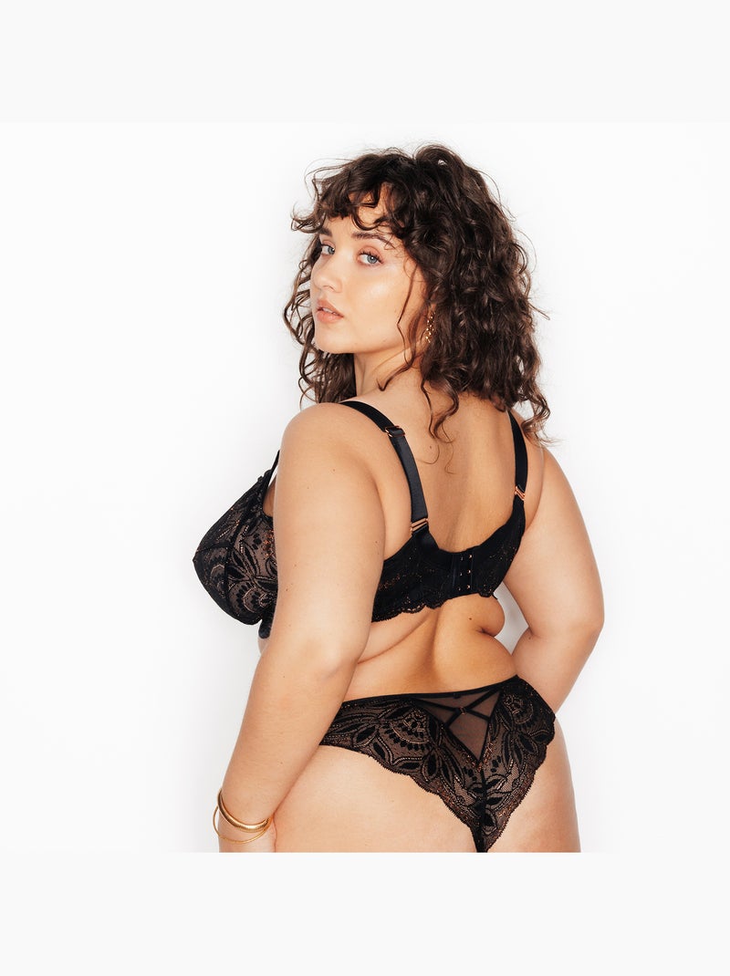 Soutien-gorge dentelle Hester - RougeGorge Lingerie Noir - Kiabi