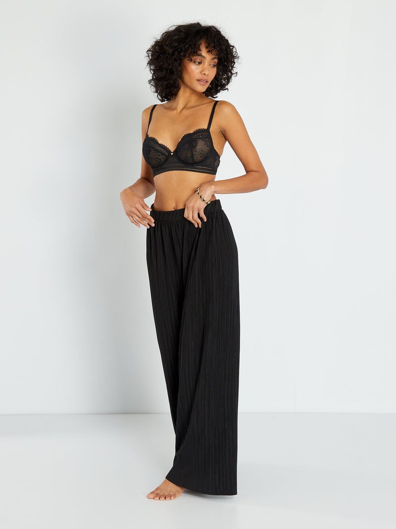 Soutien-gorge dentelle noir - Kiabi