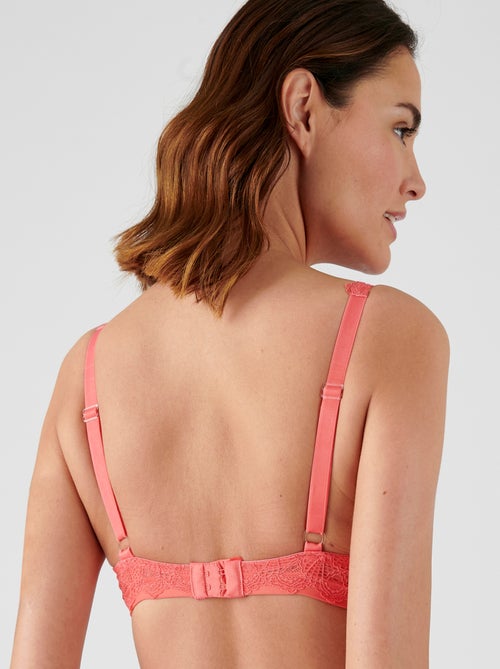 Soutien-gorge dentelle sans armatures forme foulard lydie de damart - damart - Kiabi