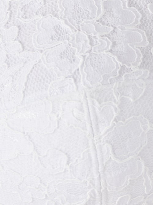 Soutien-gorge dos droit sans armatures ouvert devant - Damart - Kiabi